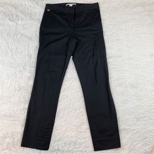 Diane Von Furstenberg Genesis mid rise skinny pants in black